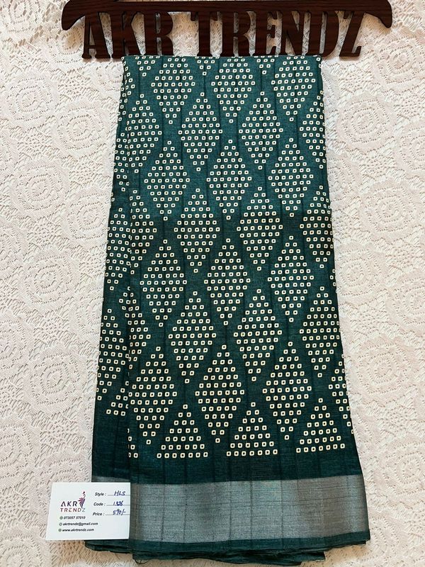 ​Handloom soft silk sarees