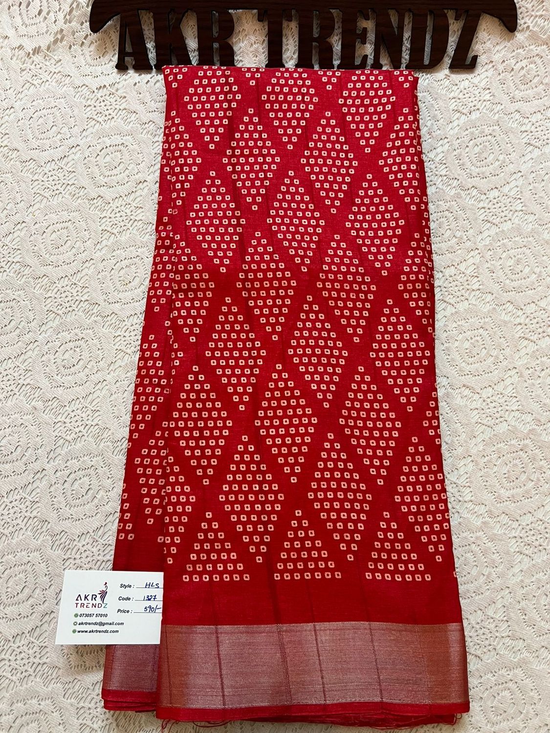 ​Handloom soft silk sarees