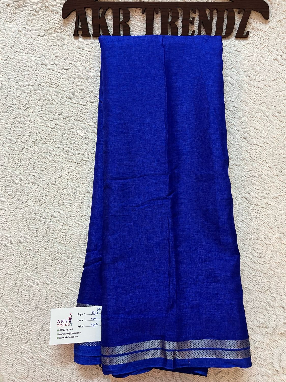 Thin border Silk Georgette Sarees