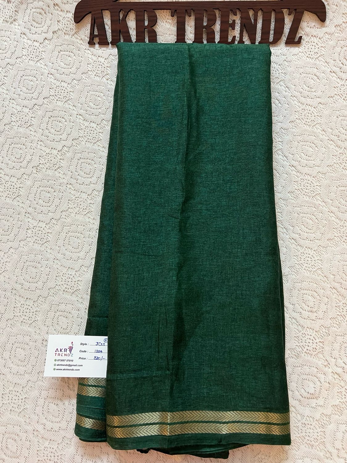 Thin border Silk Georgette Sarees