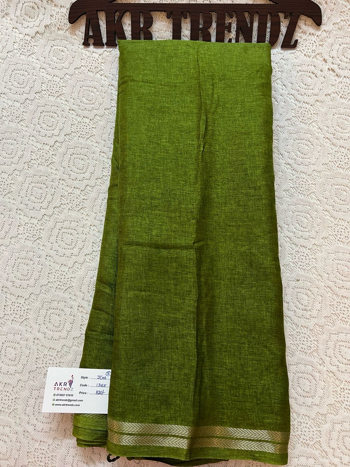 Thin border Silk Georgette Sarees