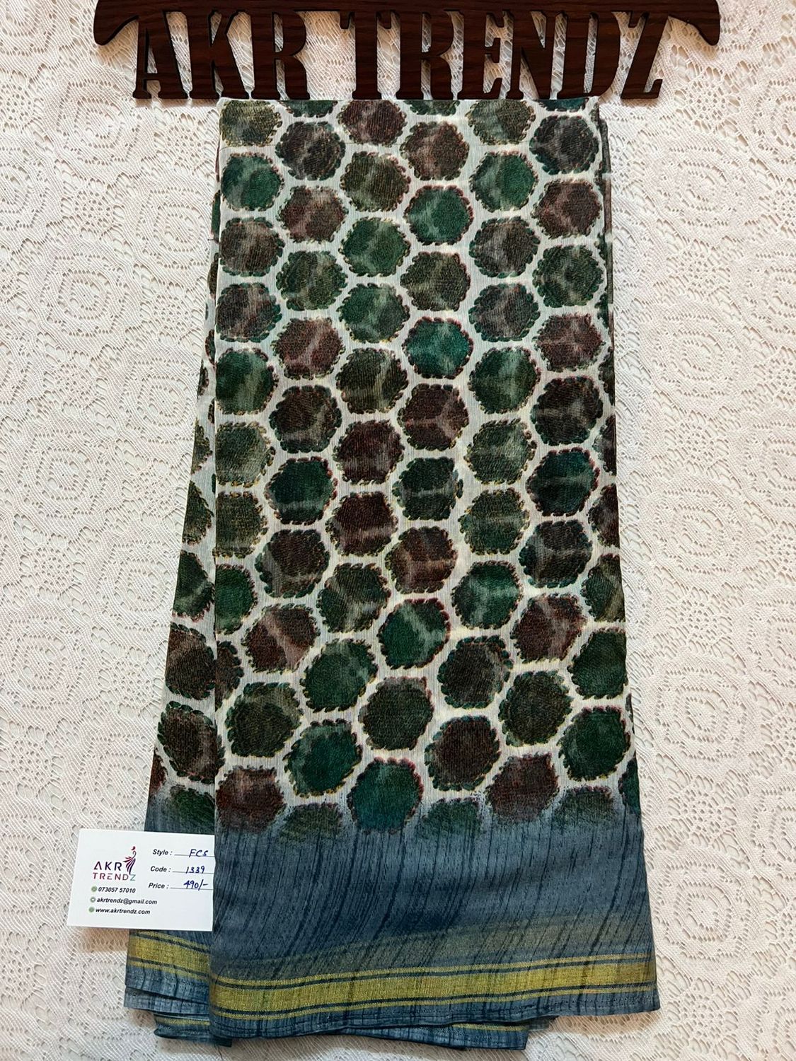 Fancy cotton Sarees​
