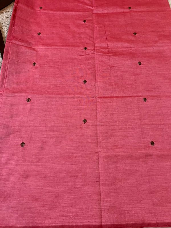 Rathi Embroidery semi silk sarees​