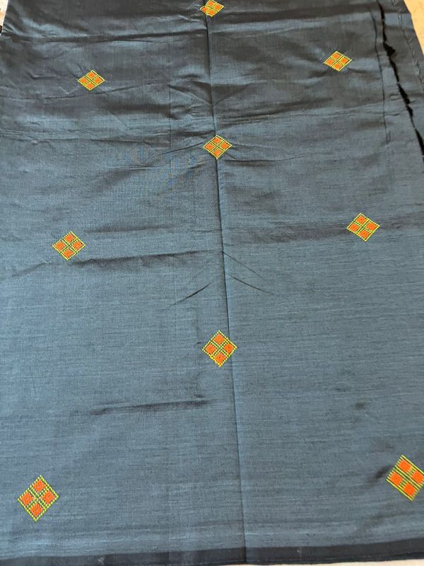 Rathi Embroidery semi silk sarees​