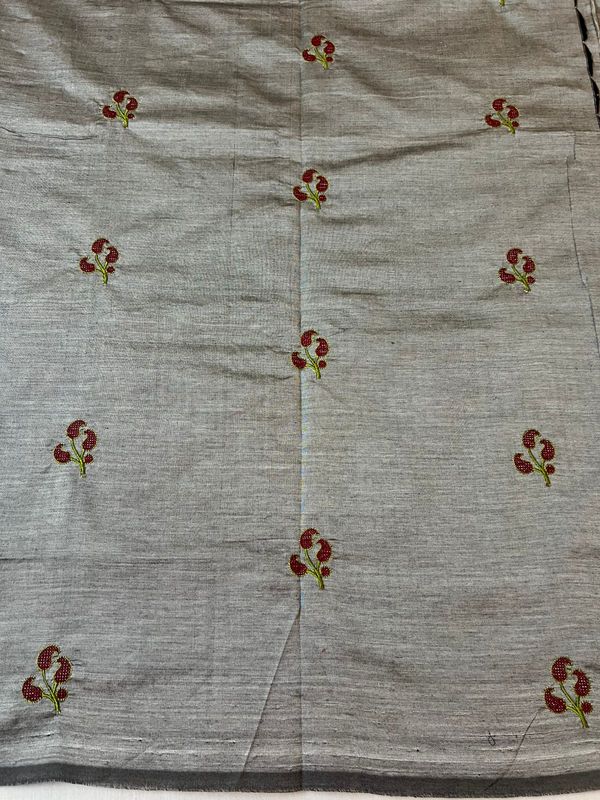 Rathi Embroidery semi silk sarees​