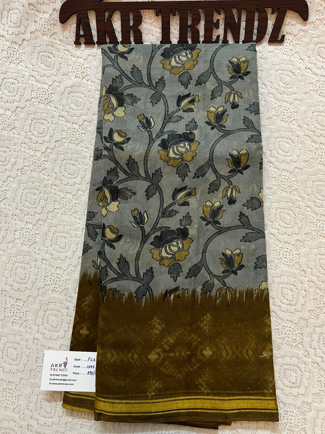 Fancy cotton sarees​