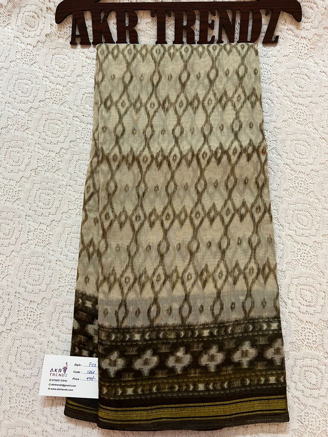 ​Fancy cotton sarees