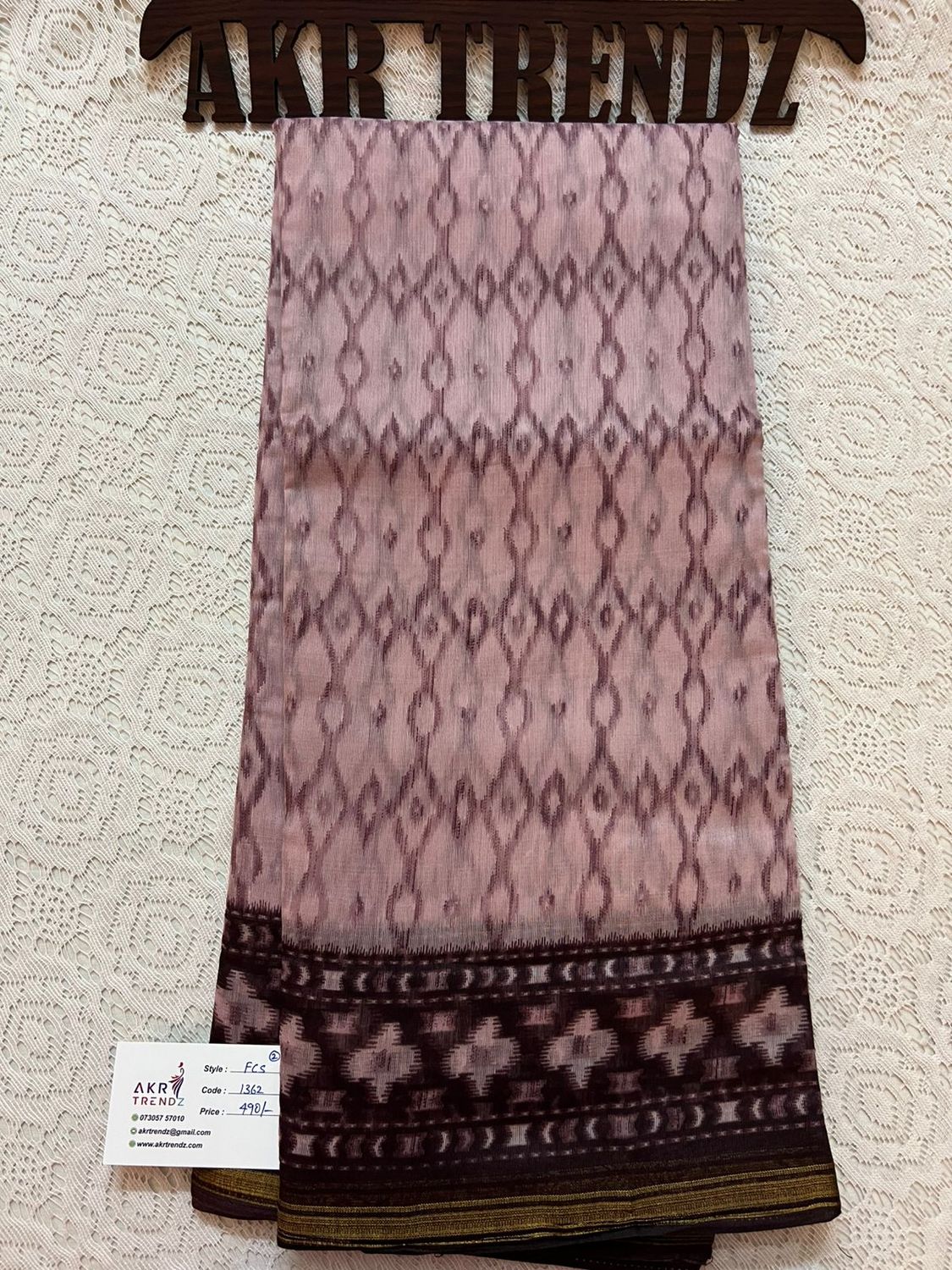 ​Fancy cotton sarees