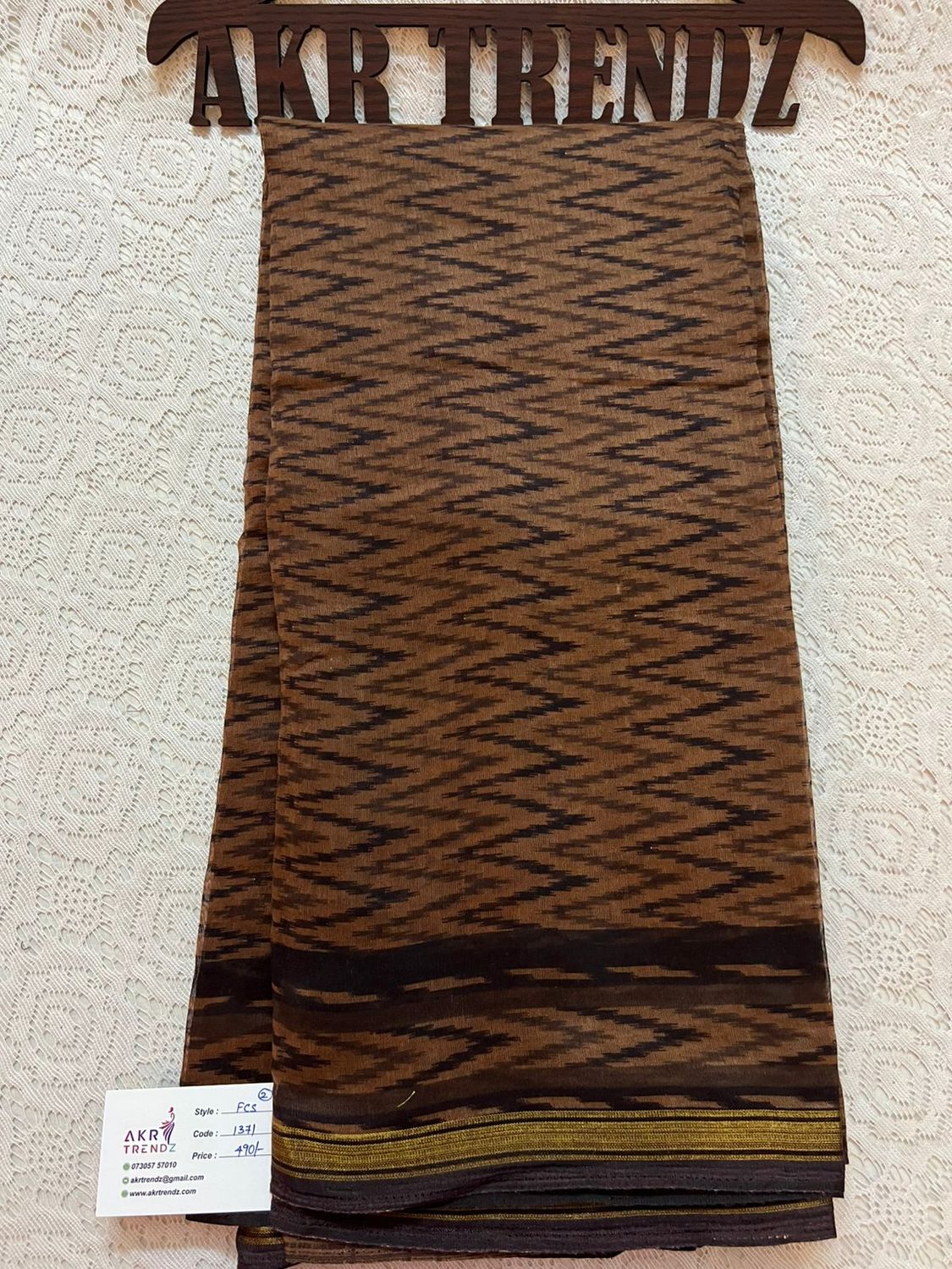​Fancy cotton sarees