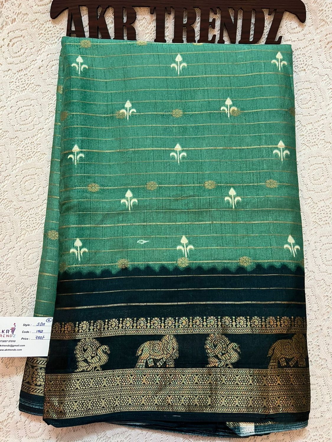 Fancy silk Georgette sarees