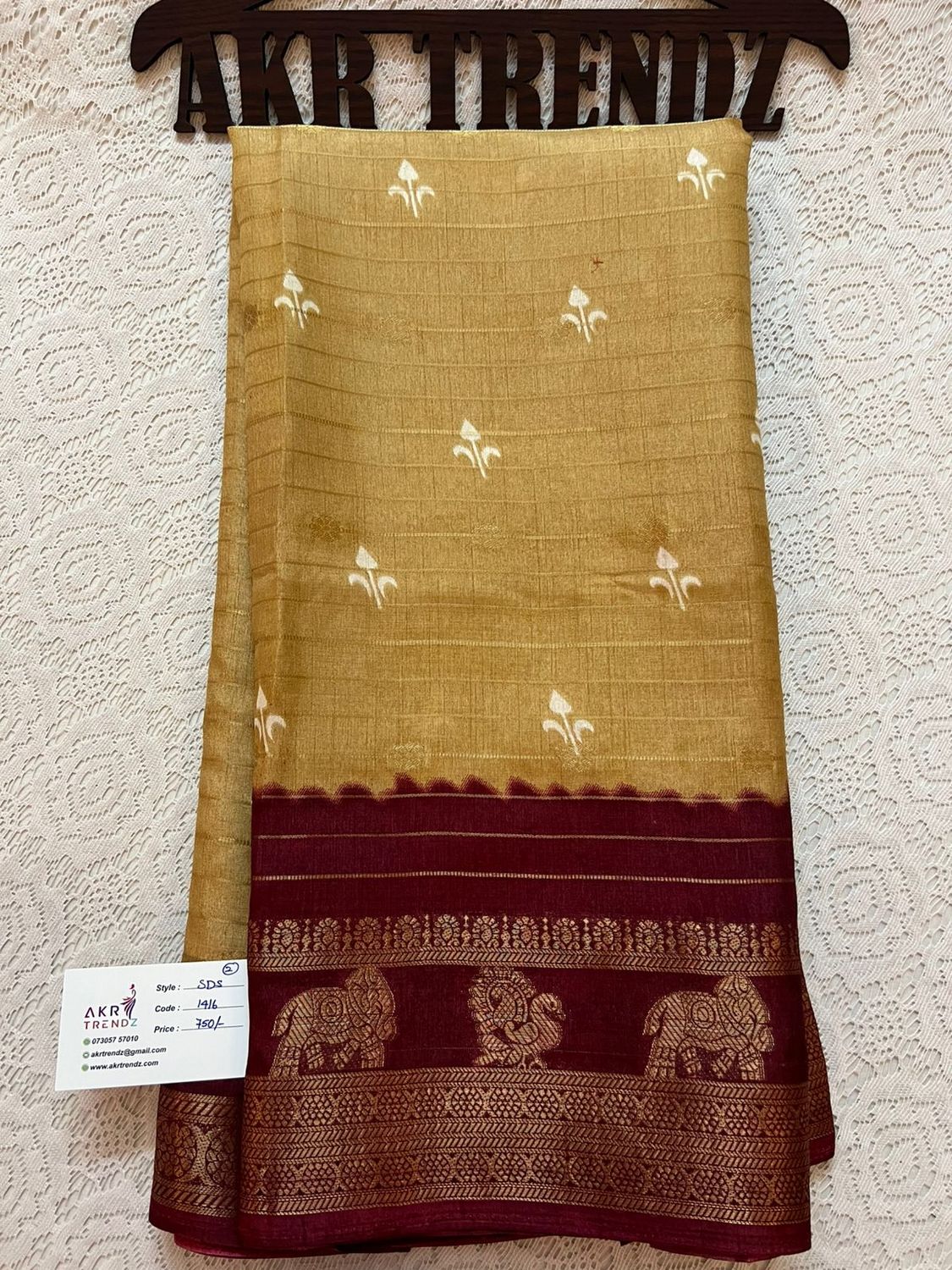Fancy silk Georgette sarees