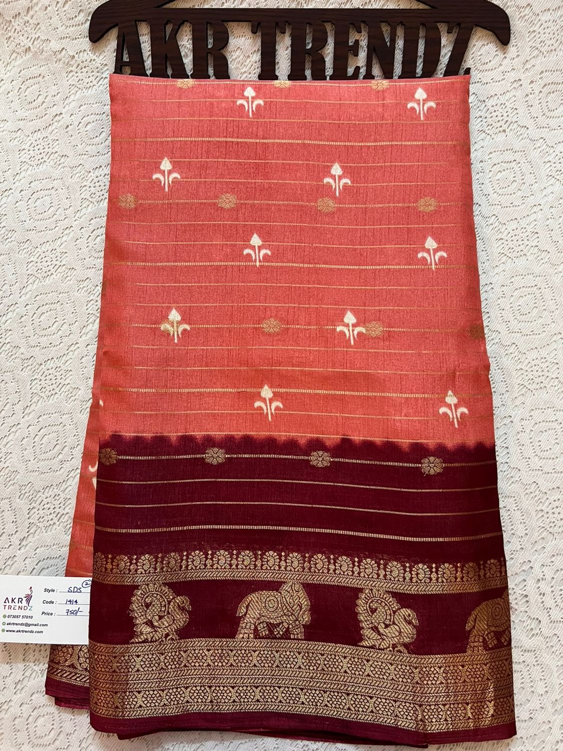 Fancy silk Georgette sarees