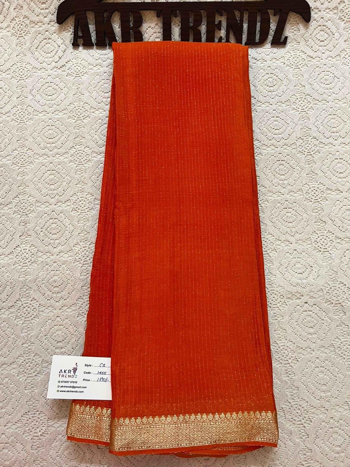 Chinnon silk sarees​