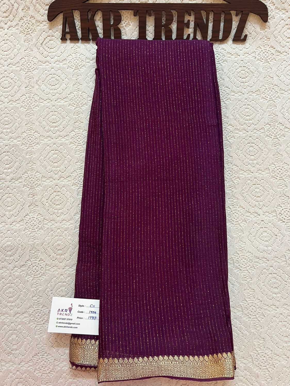 Chinnon silk sarees​