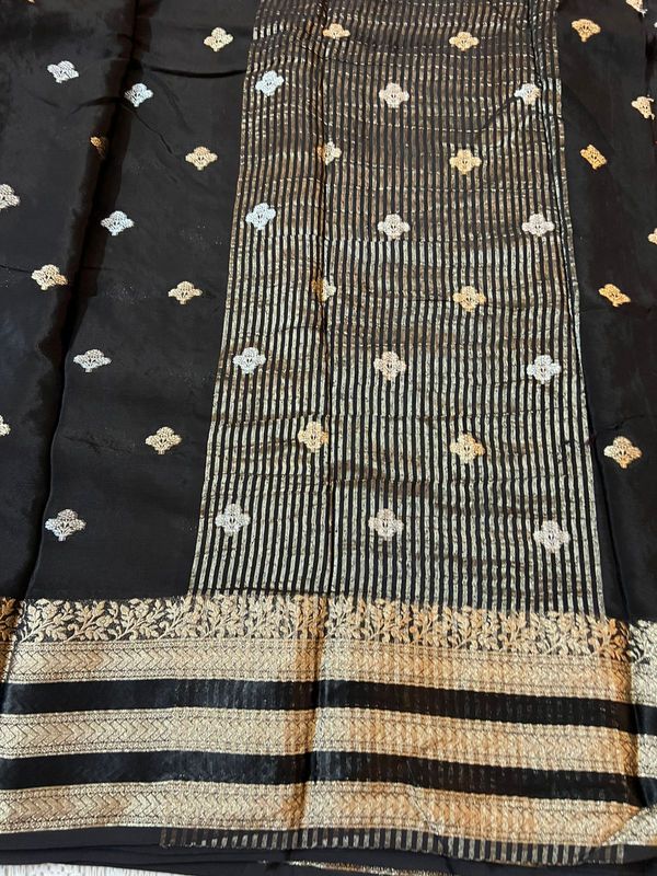 ​Bentex Border ​Chinnon silk sarees​