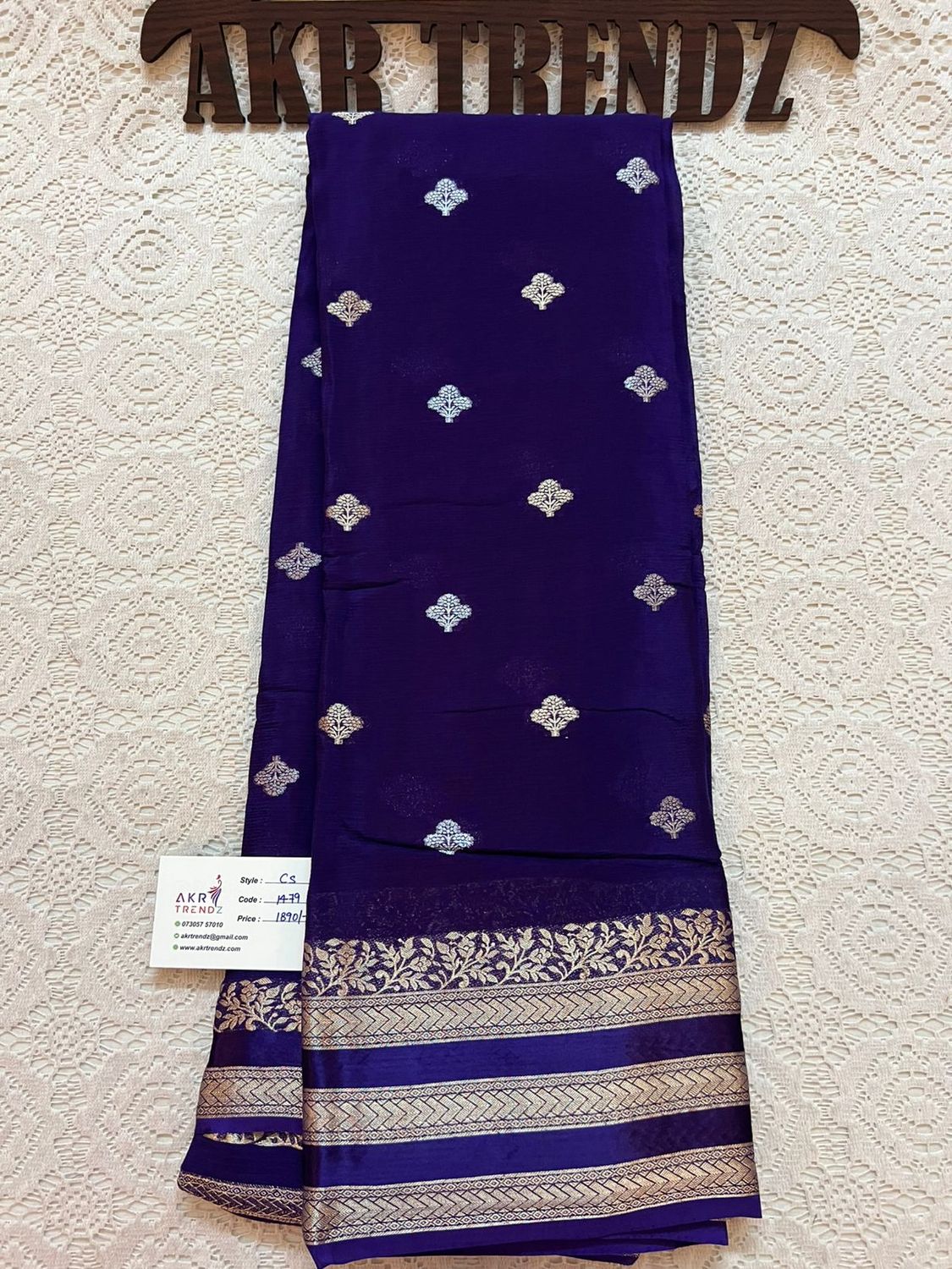 ​Chinnon silk sarees​