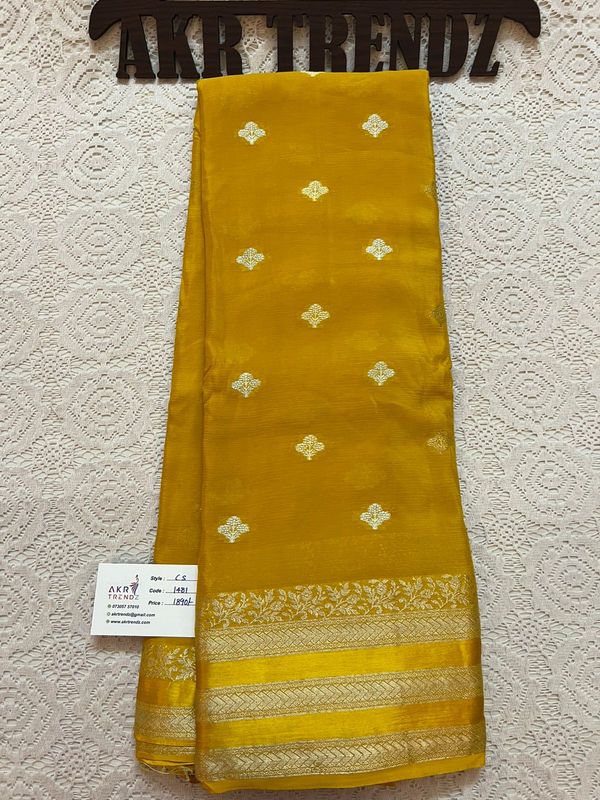 ​Bentex Border ​Chinnon silk sarees​