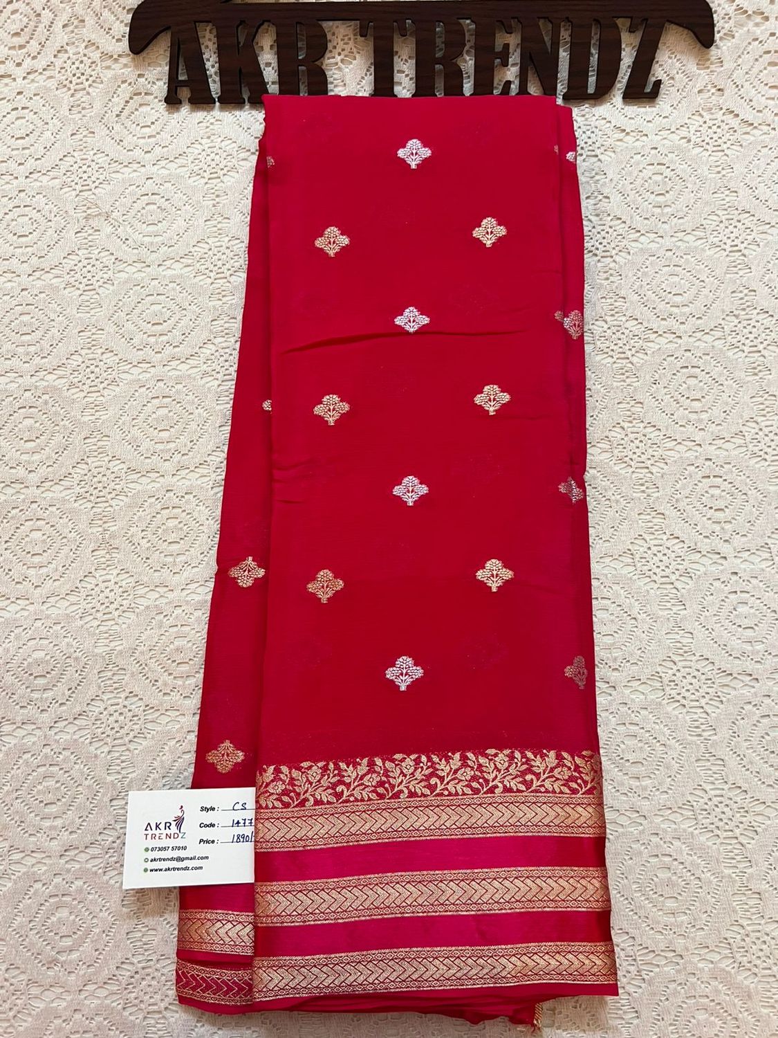 ​Chinnon silk sarees​