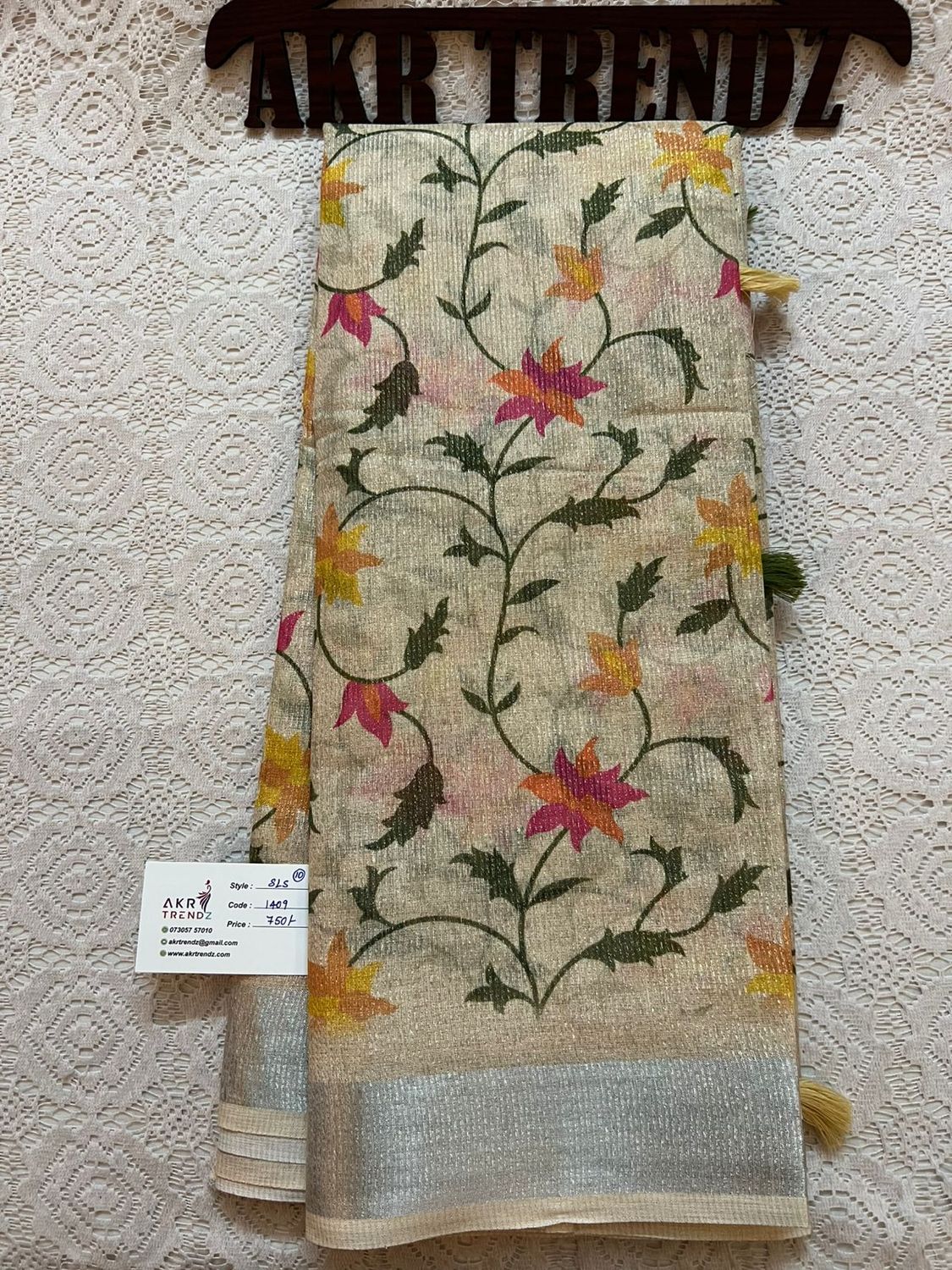 Shimmer Linen Sarees