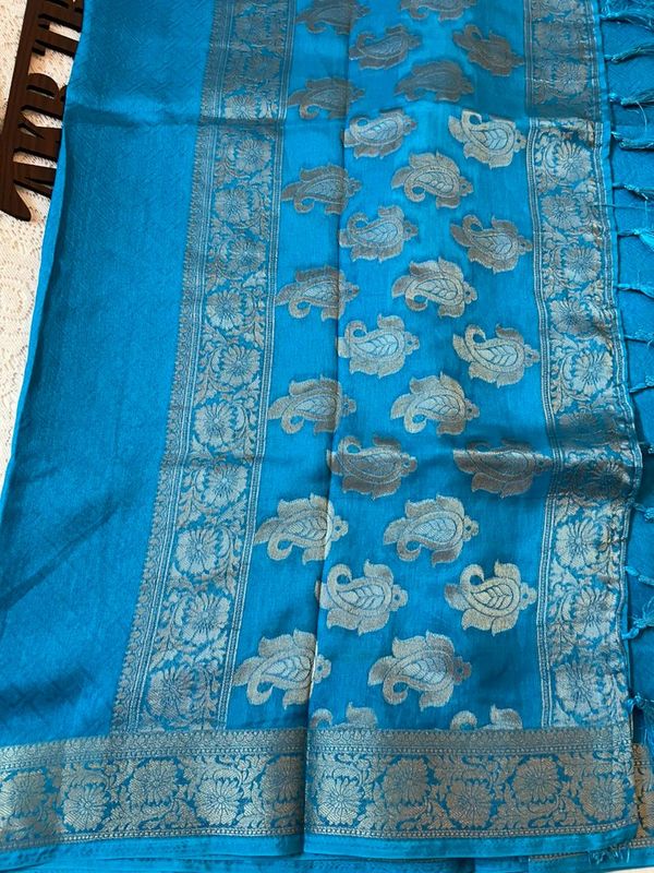 Fancy Chinnon silk sarees​
