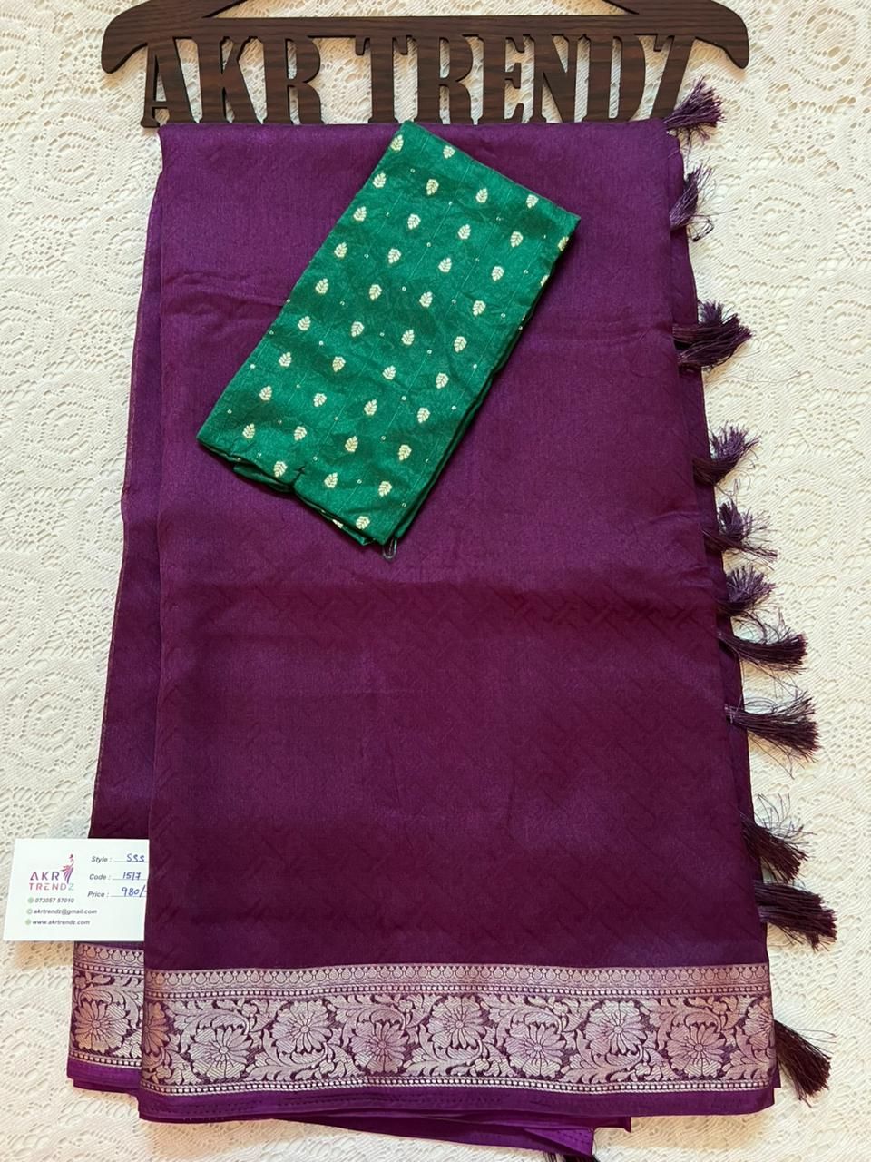 Fancy Chinnon silk sarees​