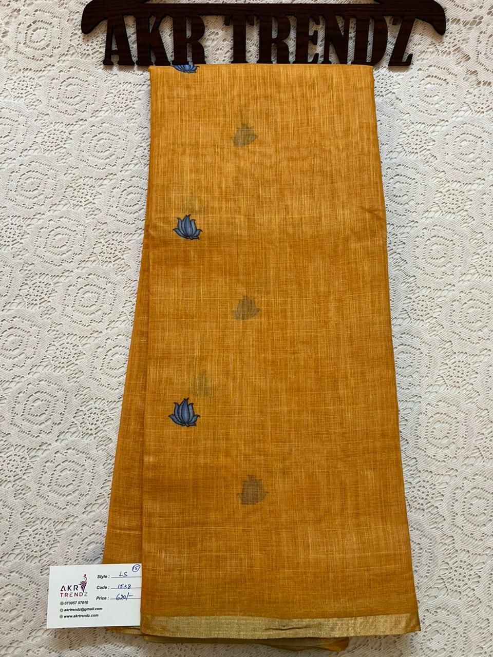 Soft Linen sarees