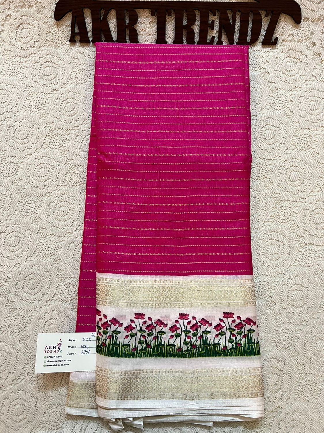 Soft Dola silk sarees​