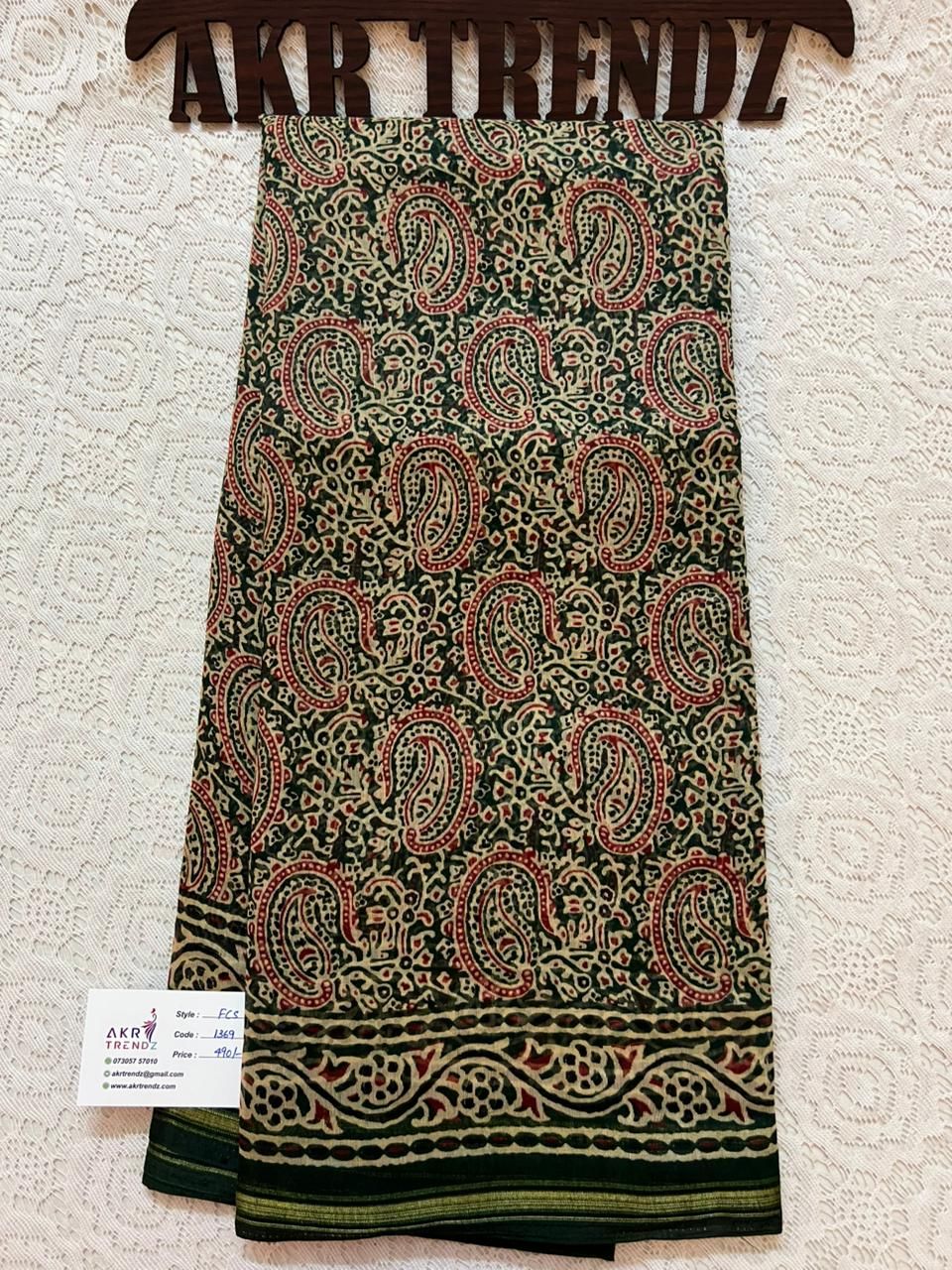 Fancy cotton sarees​