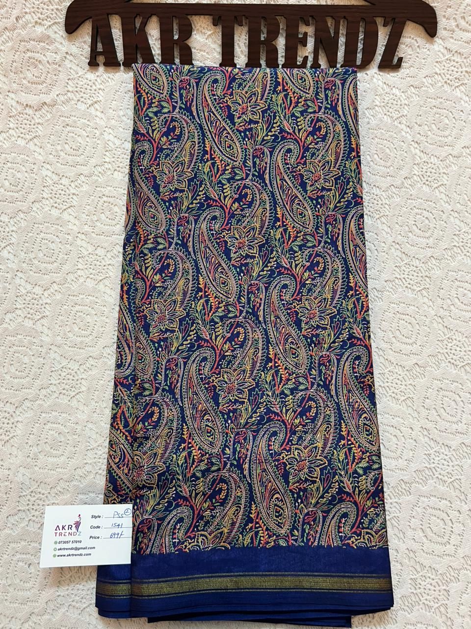 Thin Border printed silk sarees