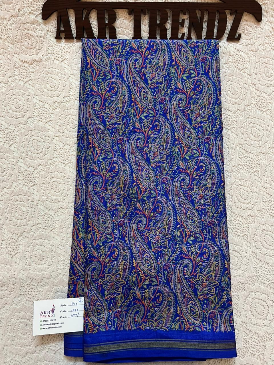 Thin Border printed silk sarees