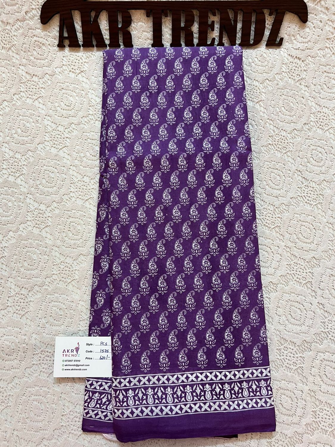 Pure cotton sarees​