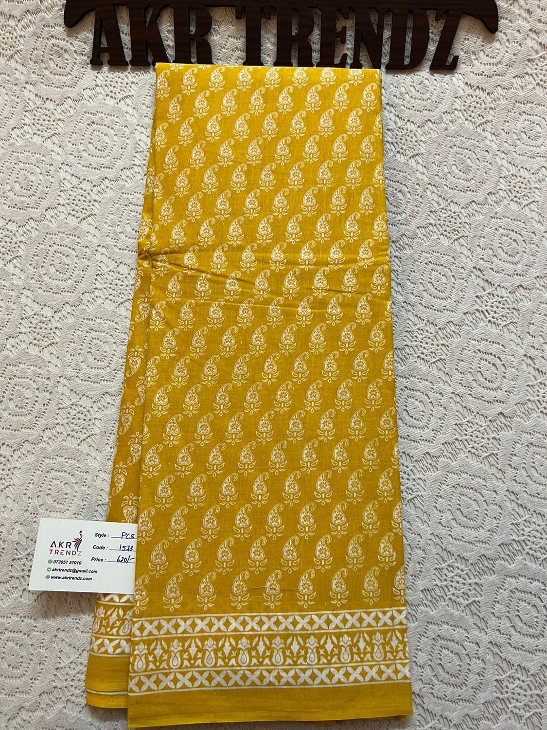 Pure cotton sarees​