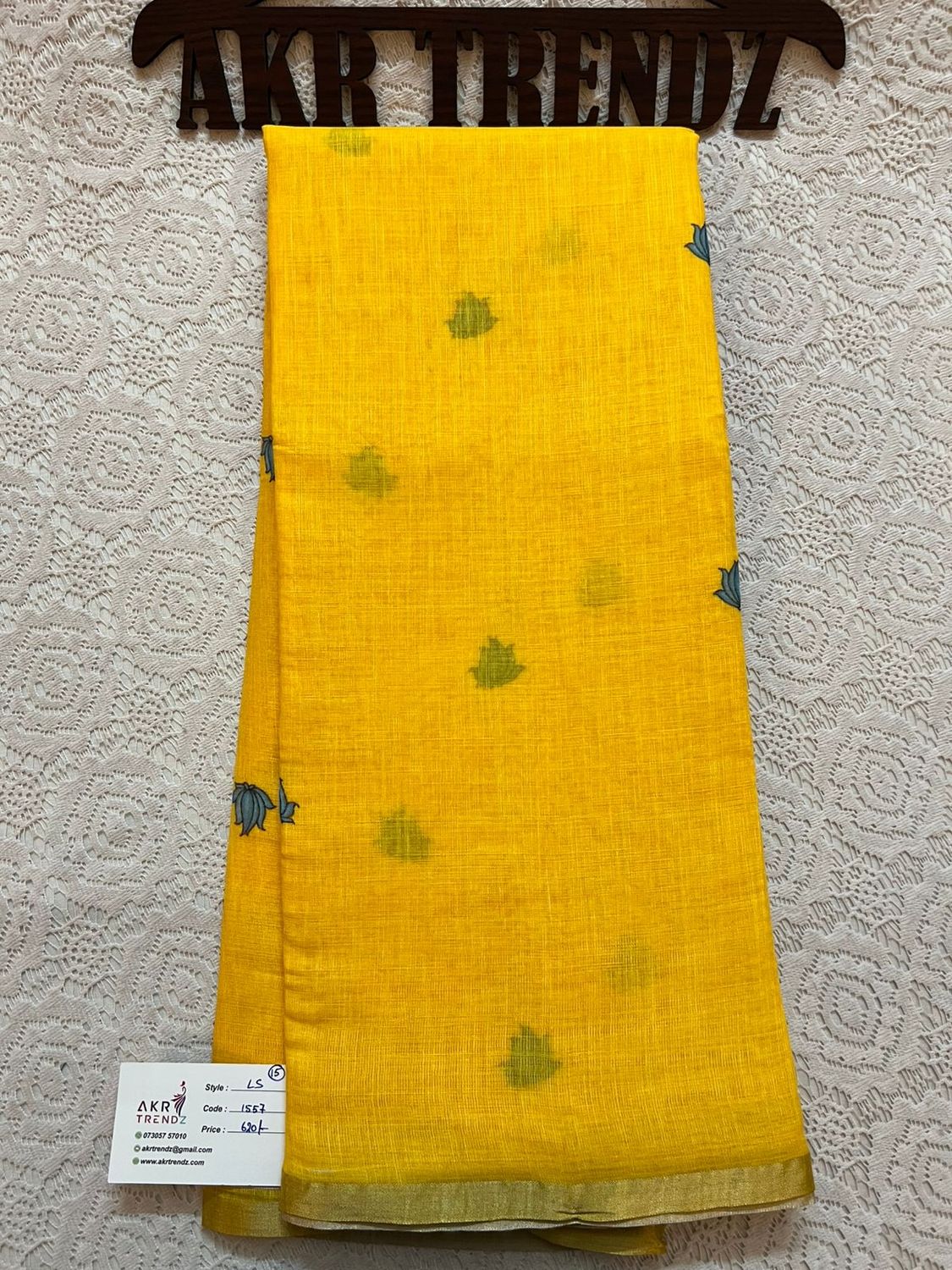 Soft Linen sarees
