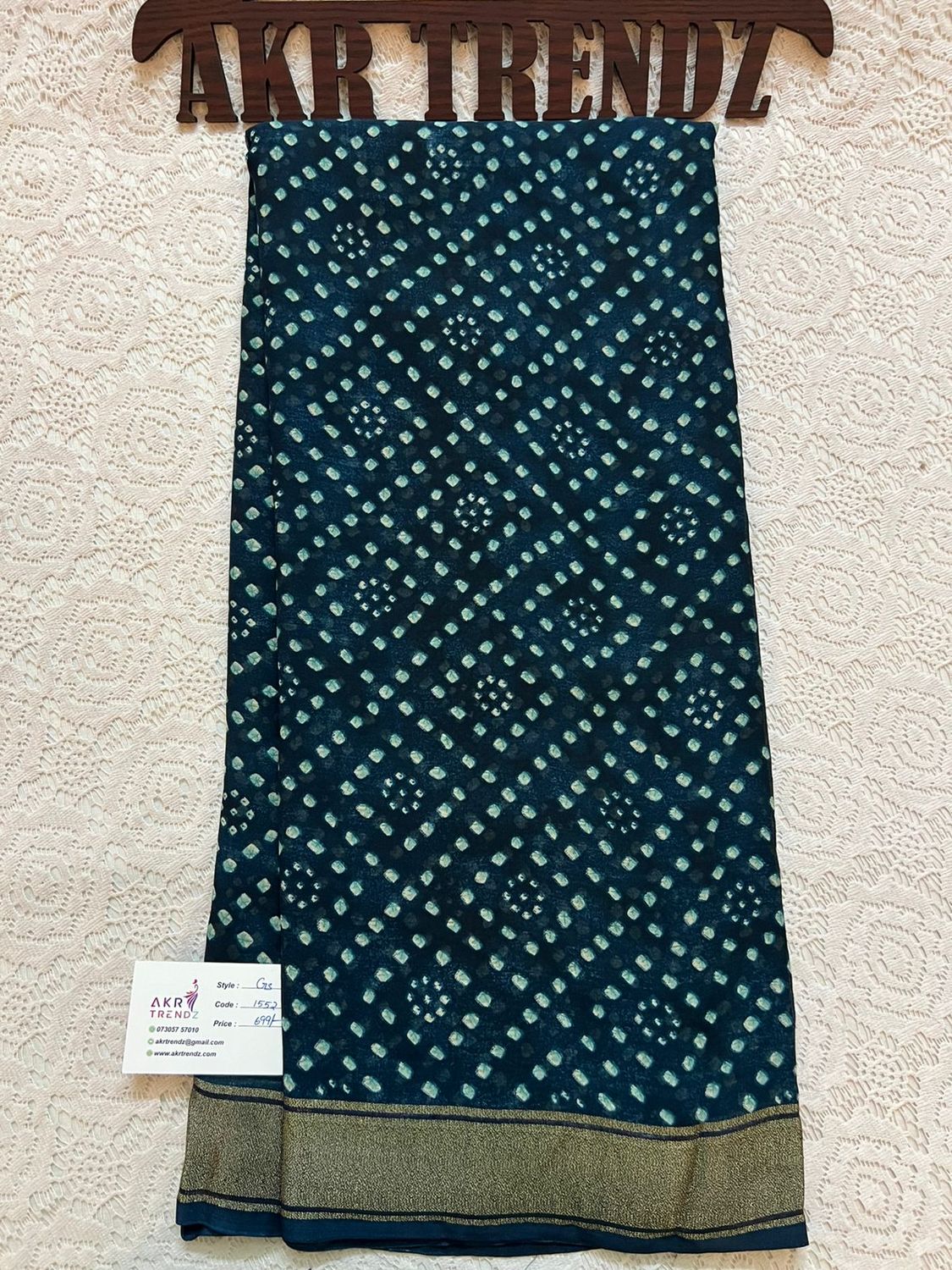 Zari Georgette sarees​