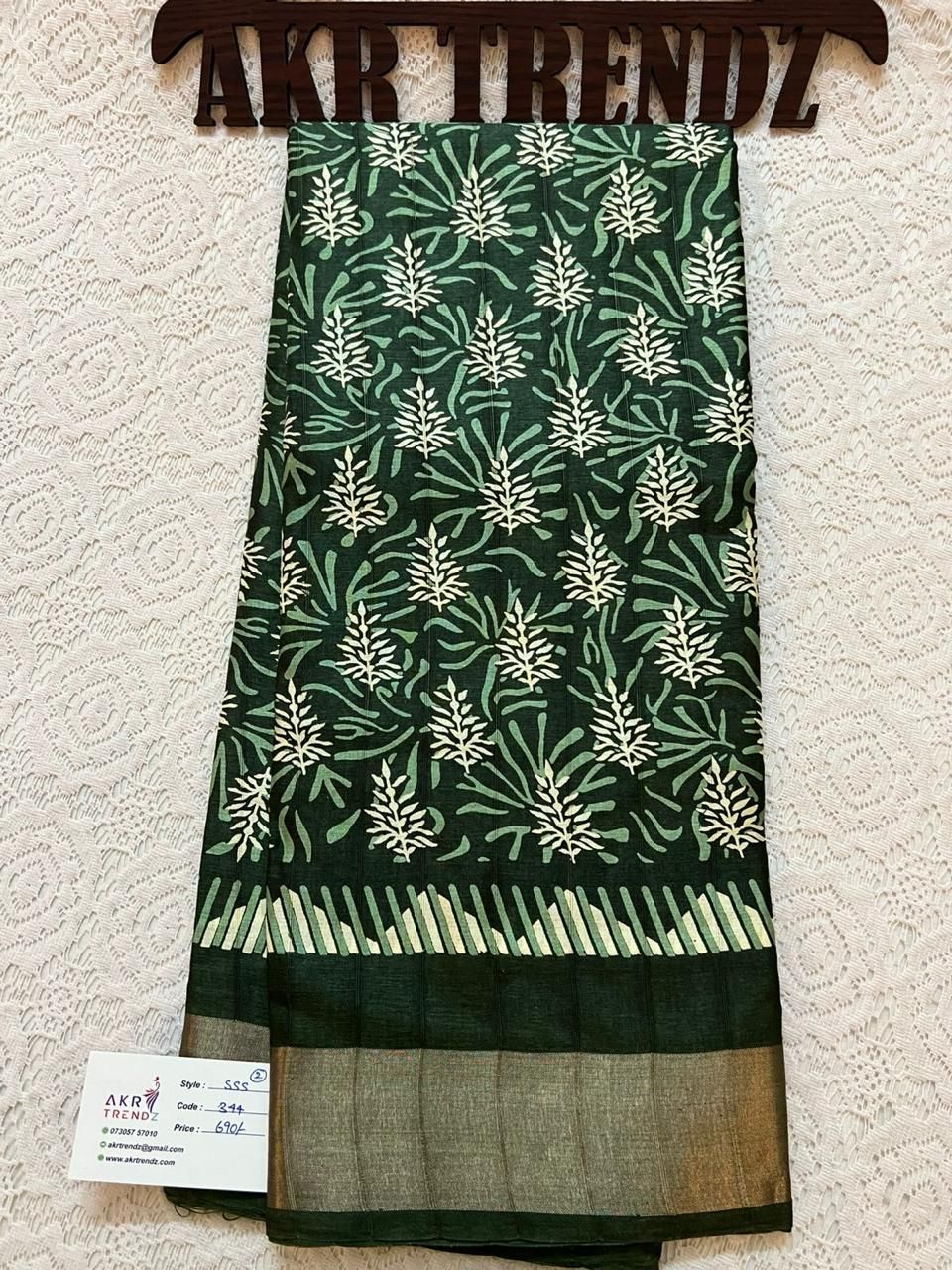 Handloom soft silk sarees
