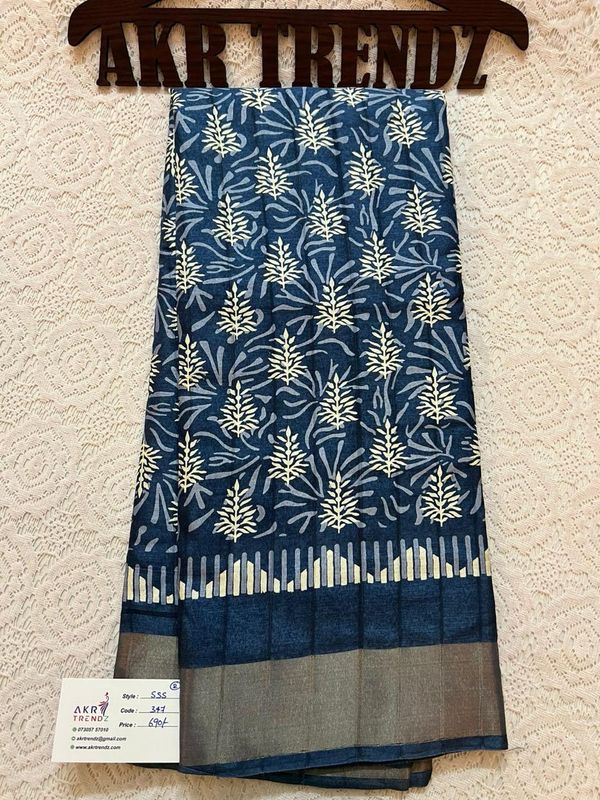Handloom soft silk sarees