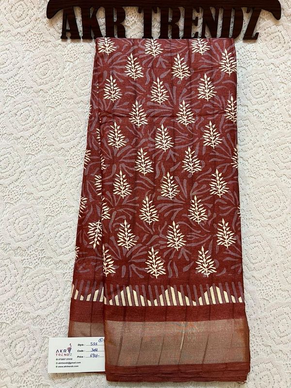 Handloom soft silk sarees
