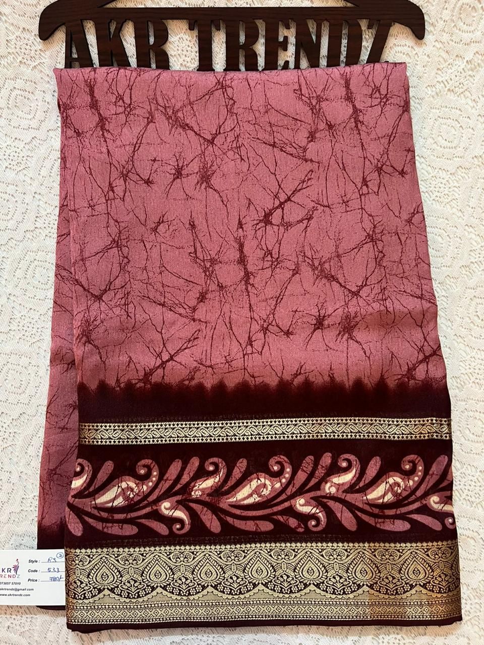 Crepe soft silk sarees