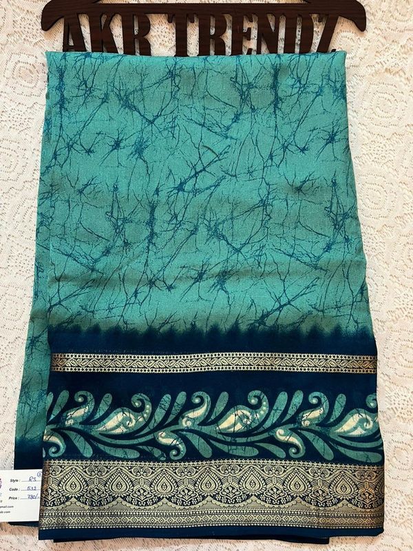 Crepe soft silk sarees