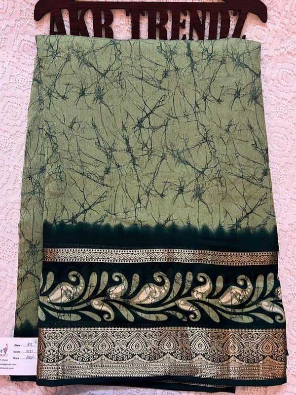 Crepe soft silk sarees