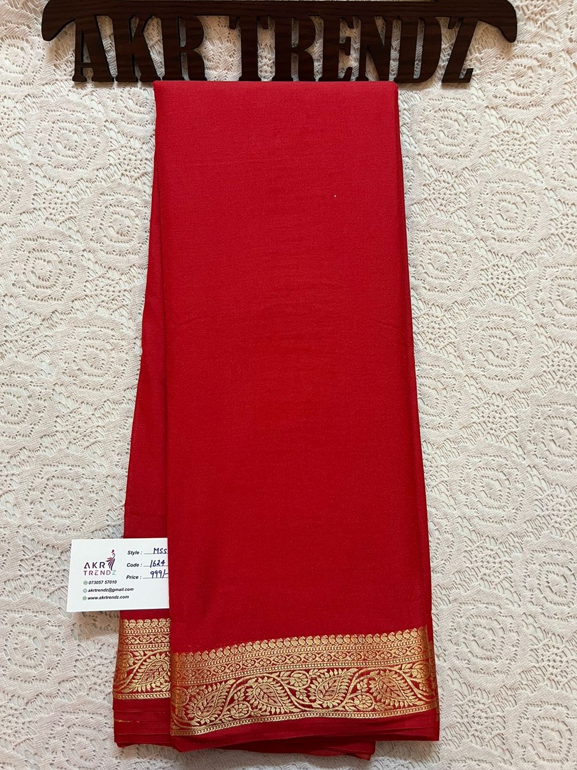Mysore crape silk sarees​