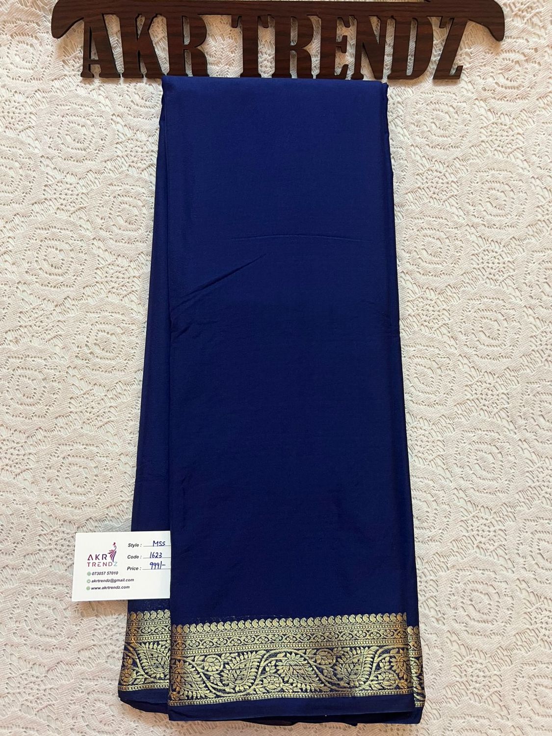 Mysore crape silk sarees​