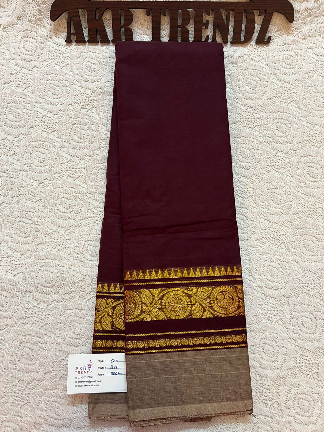 Chettinad cotton sarees​