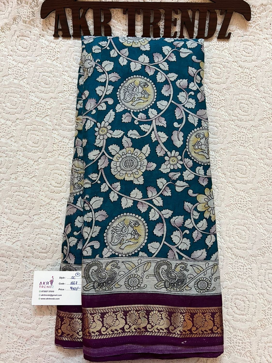 Kalamkari soft cotton sarees​