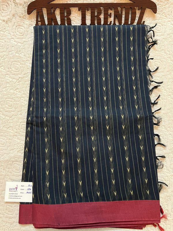 ​Handloom weave cotton sarees​