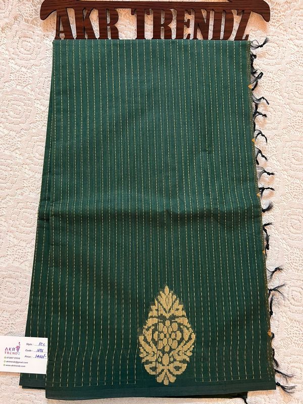 ​Handloom weave cotton sarees​