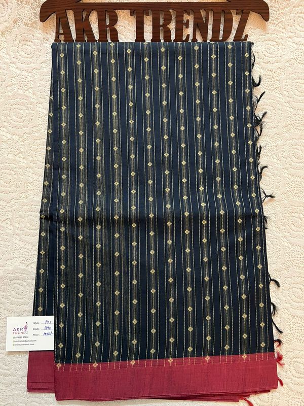 ​Handloom weave cotton sarees​