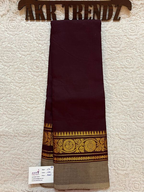 Chettinad cotton Sarees