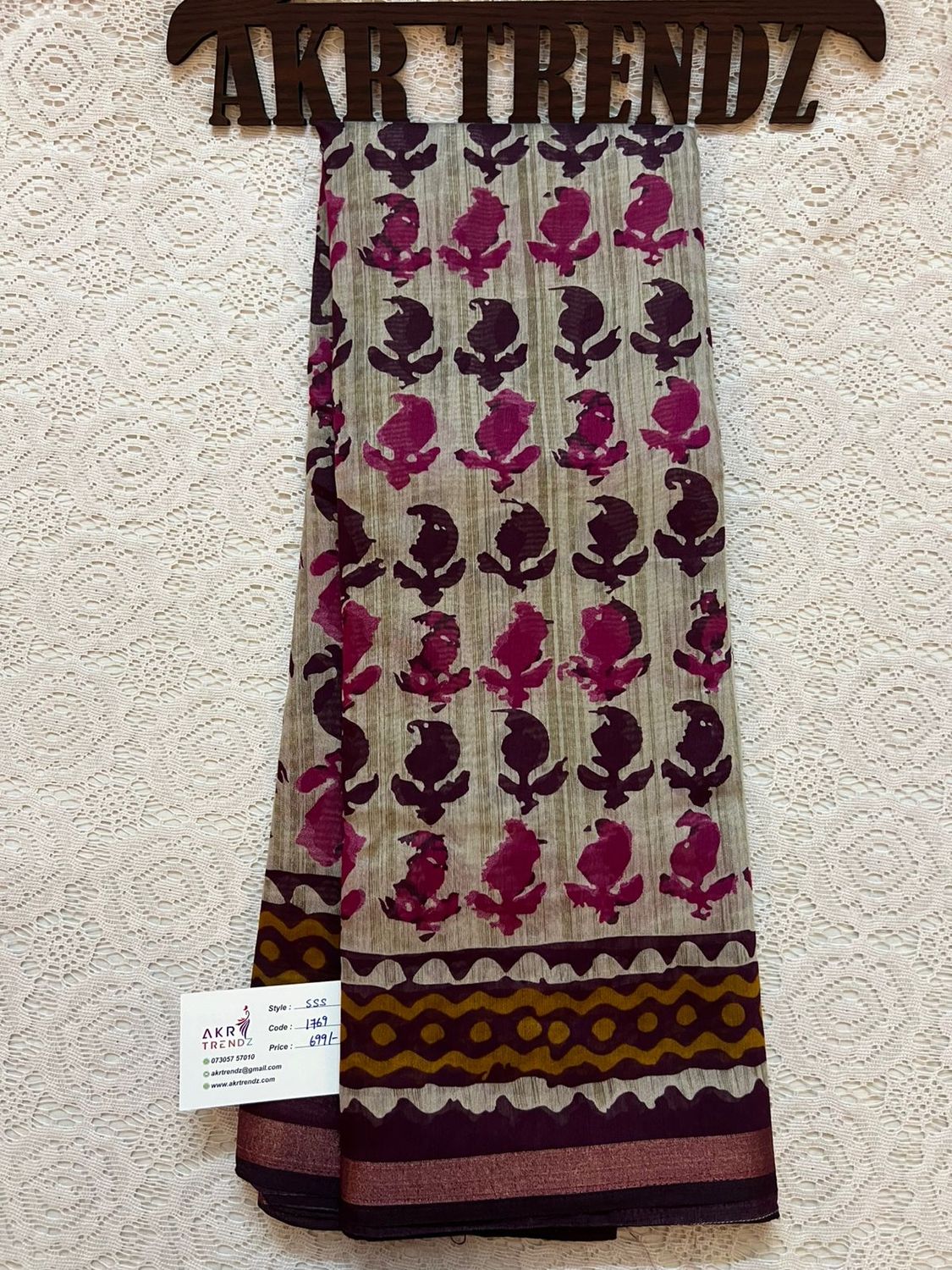 Silk mix cotton sarees​