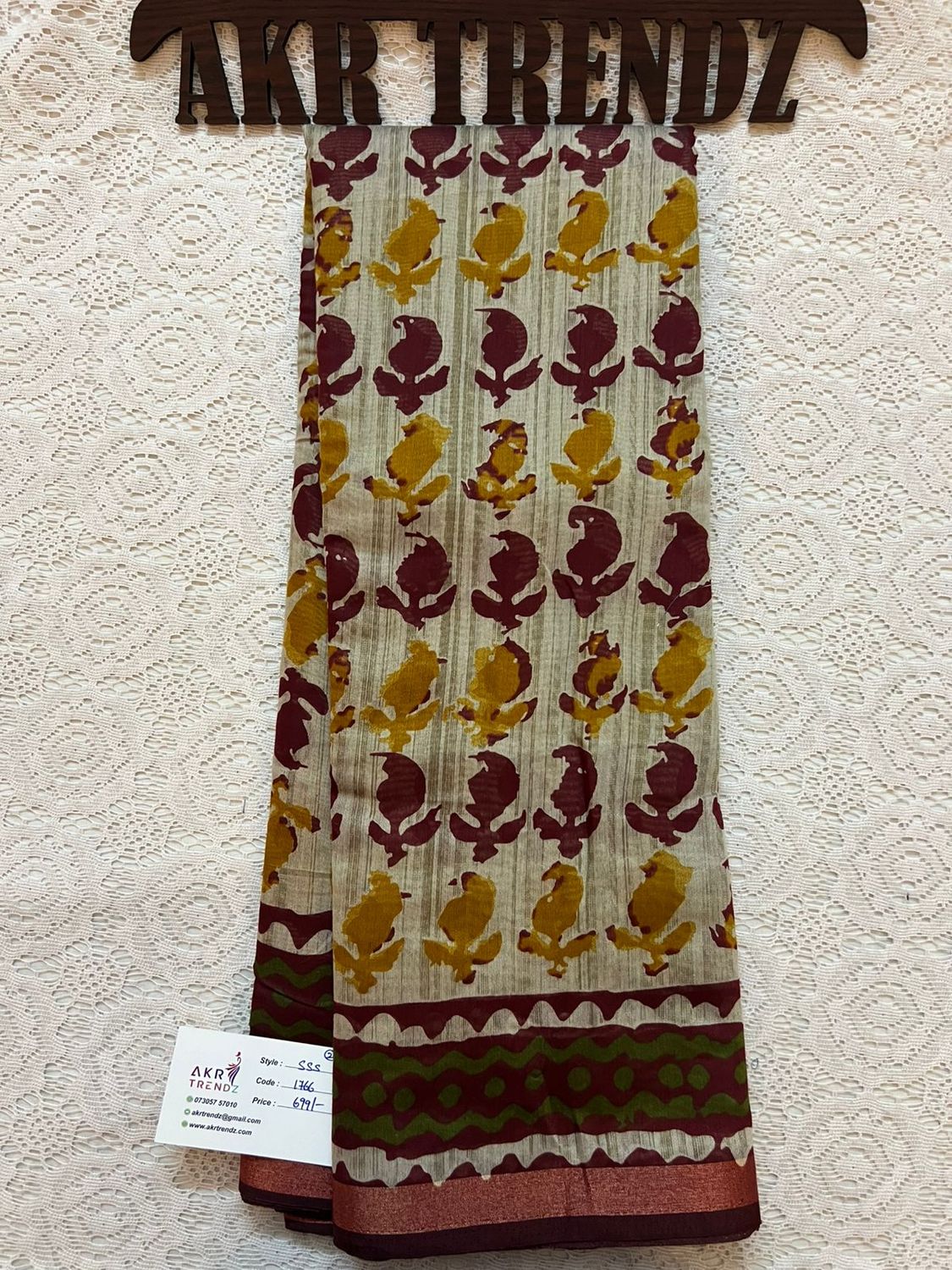 Silk mix cotton sarees​